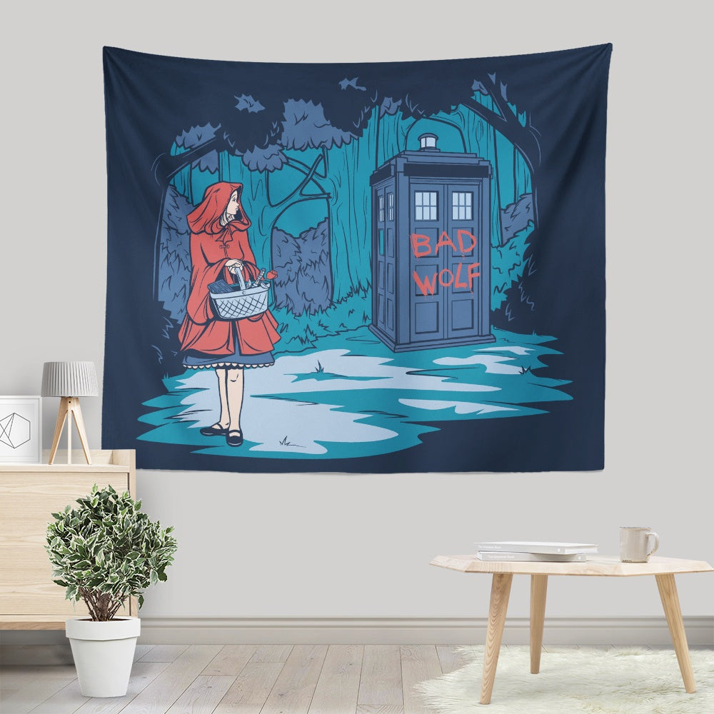 Bad Wolf - Wall Tapestry