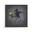 Banksy Flower - Canvas Print