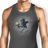 Banksy Flower - Tank Top