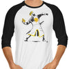 Banksy Python 1-2-5 - 3/4 Sleeve Raglan T-Shirt