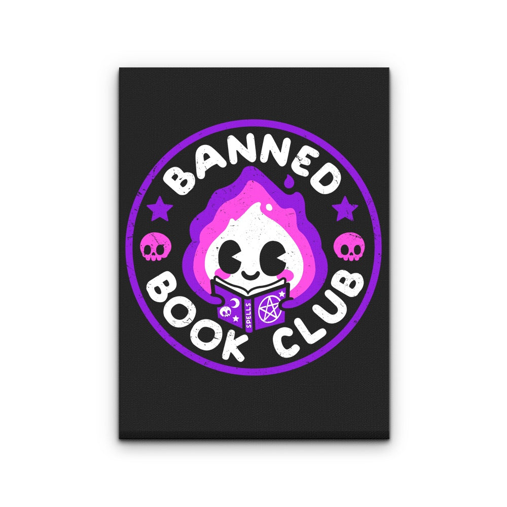 Banned Book Club - Canvas Print