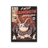 Baphomeow - Canvas Print