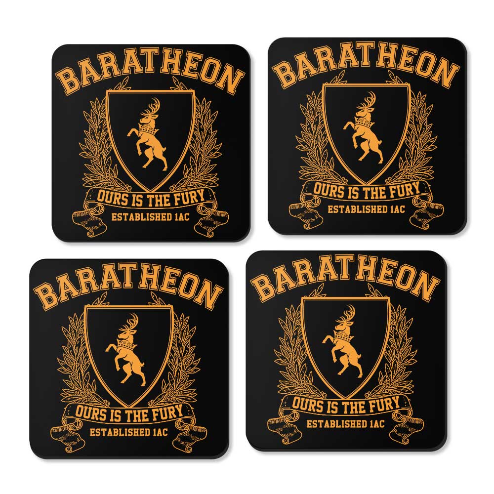 Baratheon University - Coasters