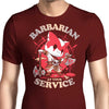 Barbarian at Your Service - Men's Apparel