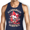 Barbarian at Your Service - Tank Top