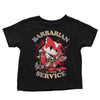 Barbarian at Your Service - Youth Apparel