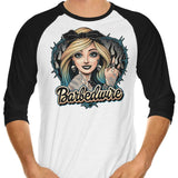 Barbedwire - 3/4 Sleeve Raglan T-Shirt