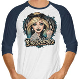 Barbedwire - 3/4 Sleeve Raglan T-Shirt