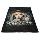Barbedwire - Fleece Blanket