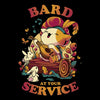 Bard at Your Service - Metal Print