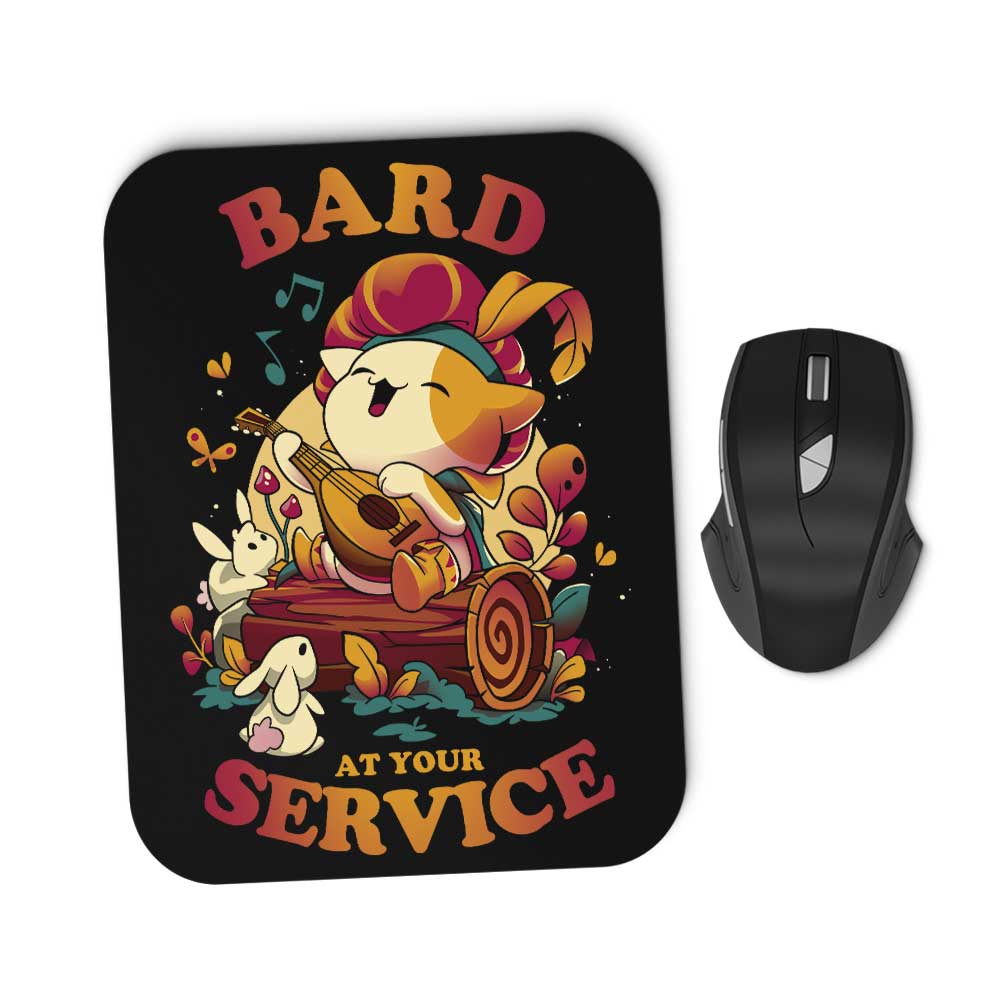 Bard at Your Service - Mousepad