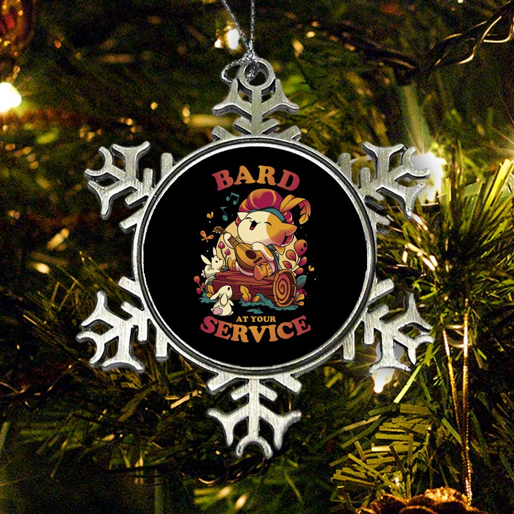 Bard at Your Service - Ornament
