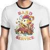 Bard at Your Service - Ringer T-Shirt