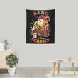 Bard at Your Service - Wall Tapestry