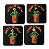 Barrel of Laughs - Coasters