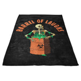 Barrel of Laughs - Fleece Blanket
