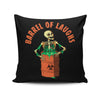 Barrel of Laughs - Throw Pillow