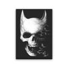 Bat Skull - Canvas Print