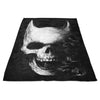 Bat Skull - Fleece Blanket