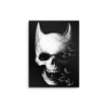 Bat Skull - Metal Print