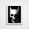 Bat Skull - Posters & Prints