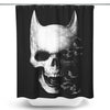 Bat Skull - Shower Curtain