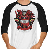 Battalia Megalozordus - 3/4 Sleeve Raglan T-Shirt