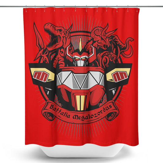 Battalia Megalozordus - Shower Curtain