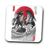 Battle for the Ages Sumi-e - Coasters