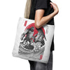 Battle for the Ages Sumi-e - Tote Bag