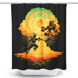 Battle of Destiny - Shower Curtain