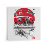 Battle on the Beach - Canvas Print