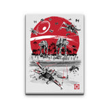 Battle on the Beach - Canvas Print