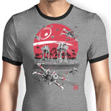 Battle on the Beach - Ringer T-Shirt