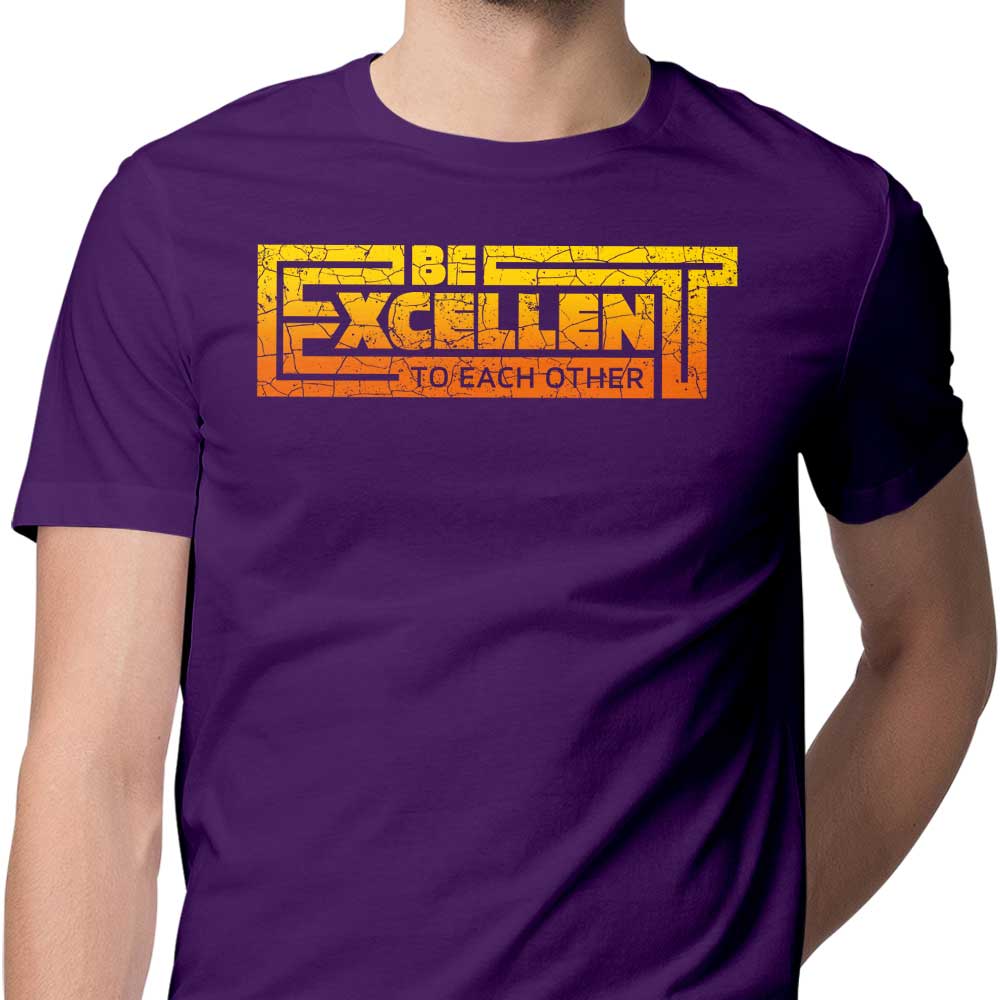 Be Excellent Typography - Men's Apparel