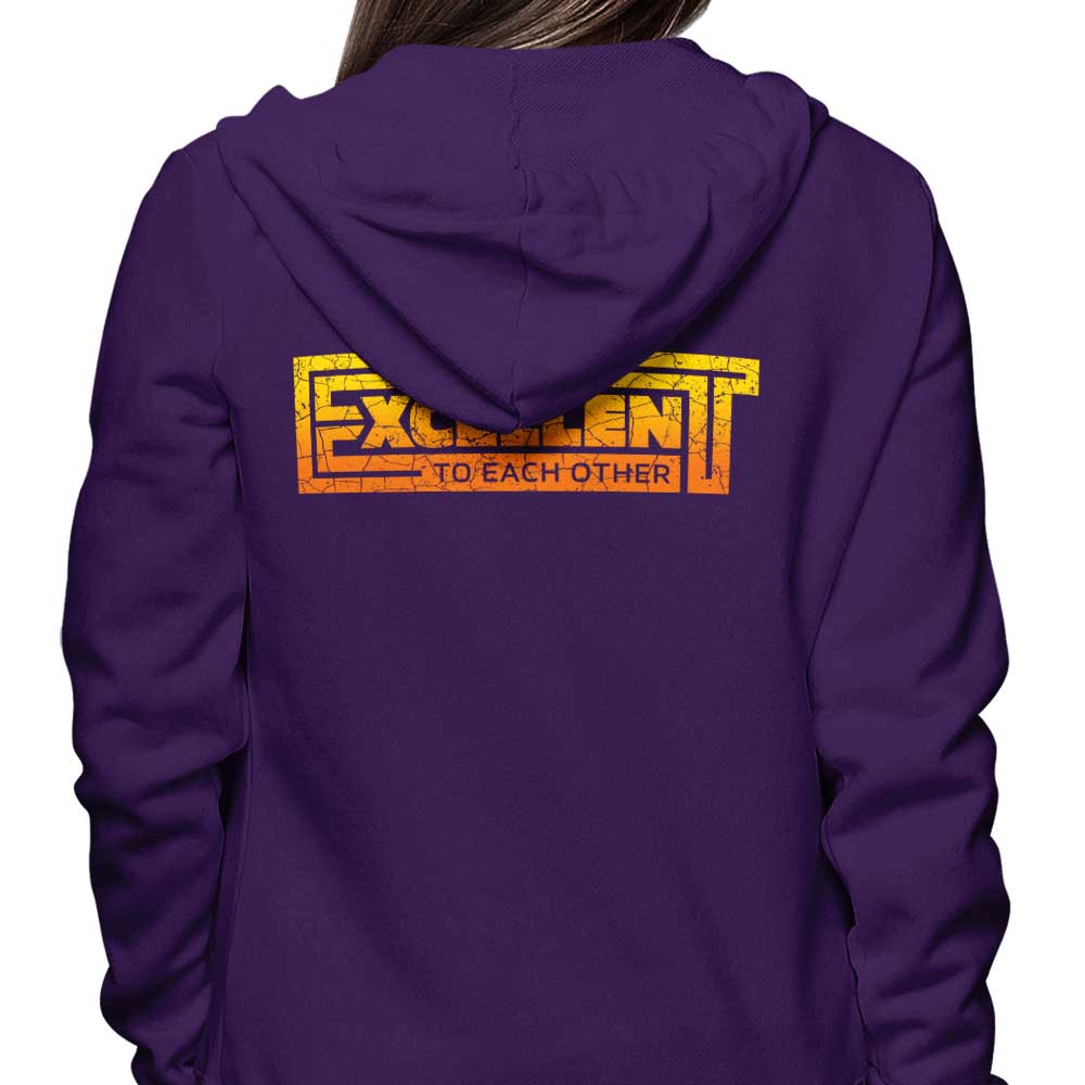 Be Excellent Typography - Hoodie