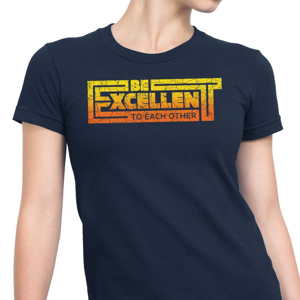 Be Excellent Typography - Women's Apparel