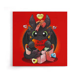 Be My Dragon - Canvas Print