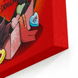 Be My Dragon - Canvas Print