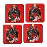 Be My Dragon - Coasters