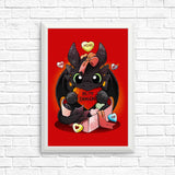 Be My Dragon - Posters & Prints