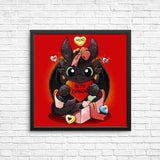 Be My Dragon - Posters & Prints