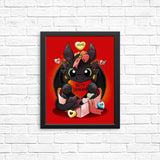 Be My Dragon - Posters & Prints