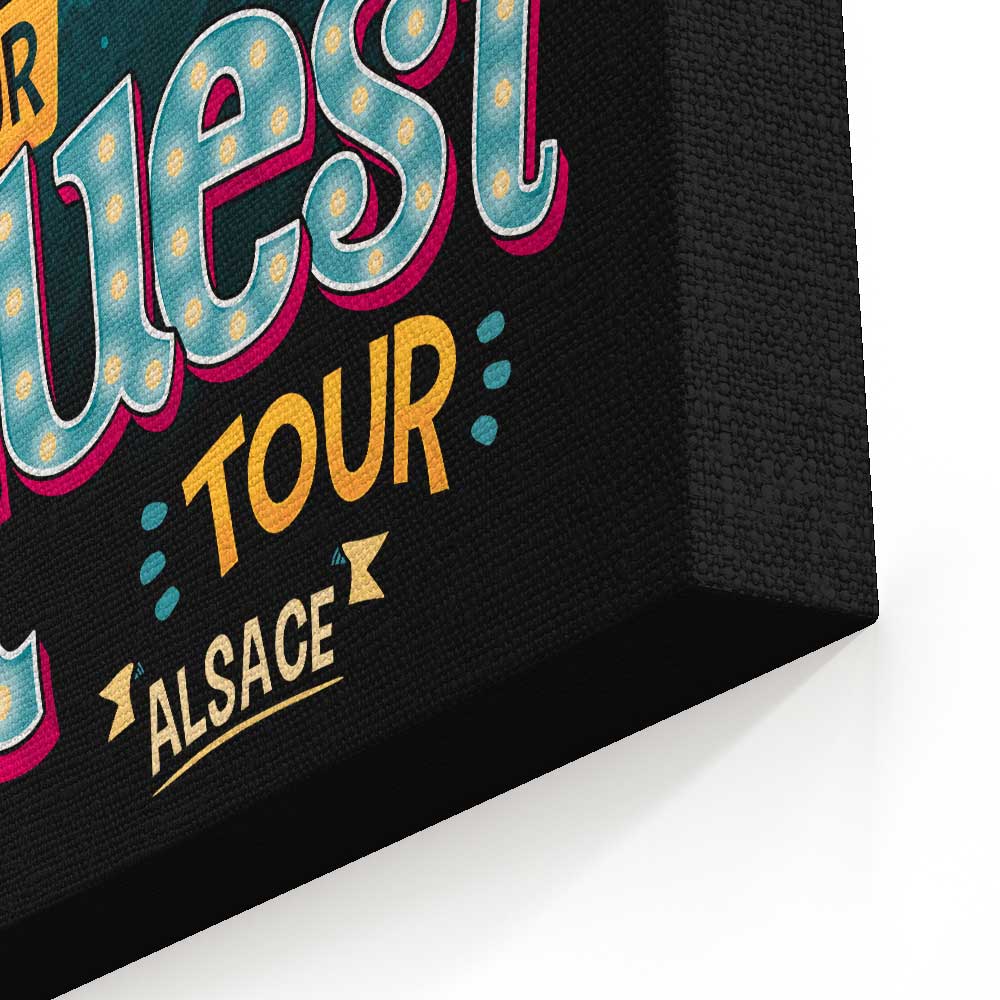 Be Our Guest Tour - Canvas Print