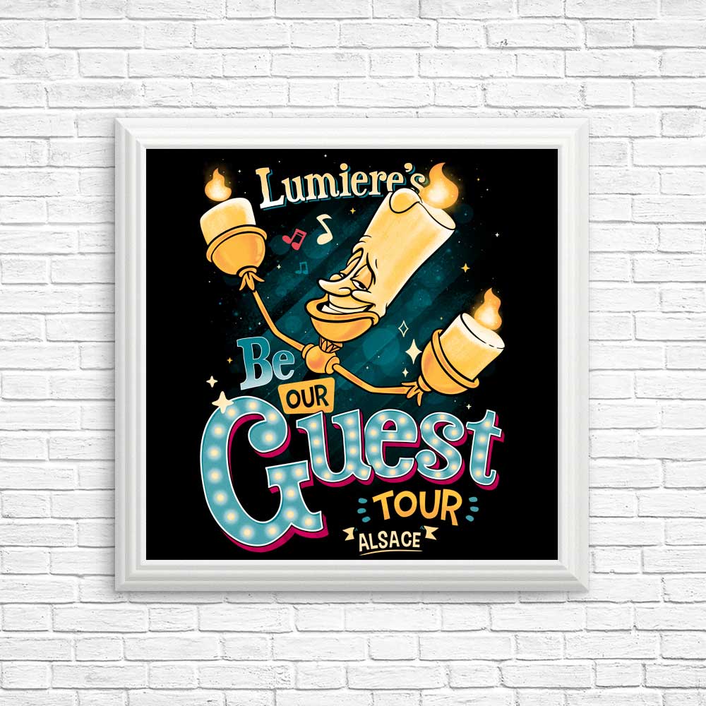 Be Our Guest Tour - Posters & Prints