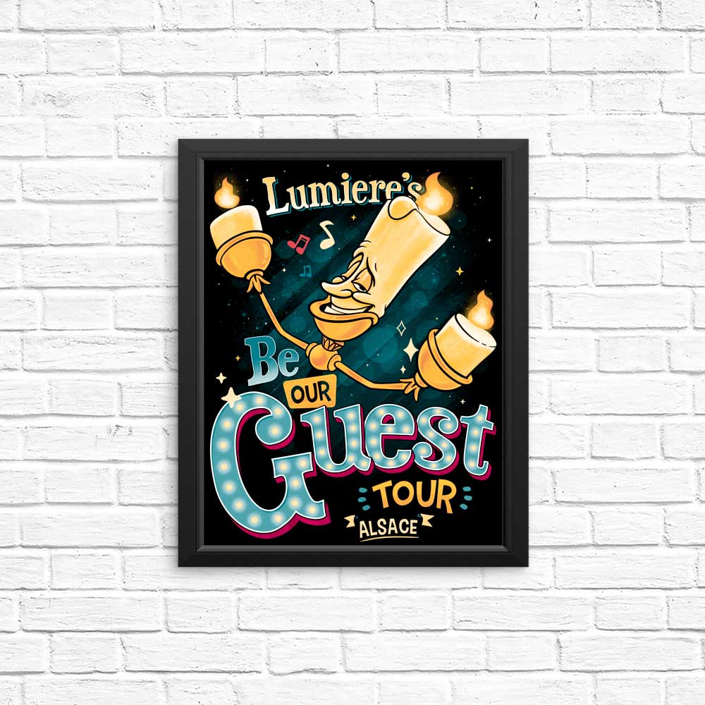 Be Our Guest Tour - Posters & Prints