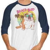 Beach Bod - 3/4 Sleeve Raglan T-Shirt