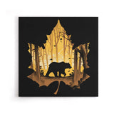 Bear Protector - Canvas Print