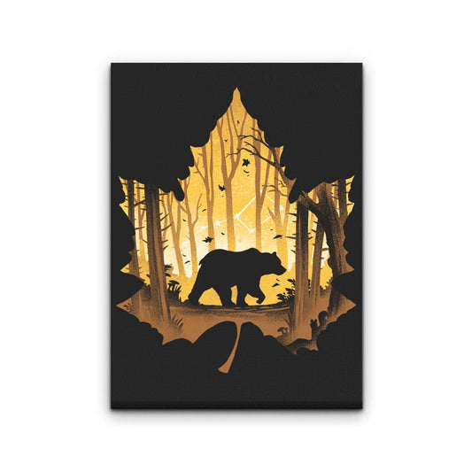Bear Protector - Canvas Print