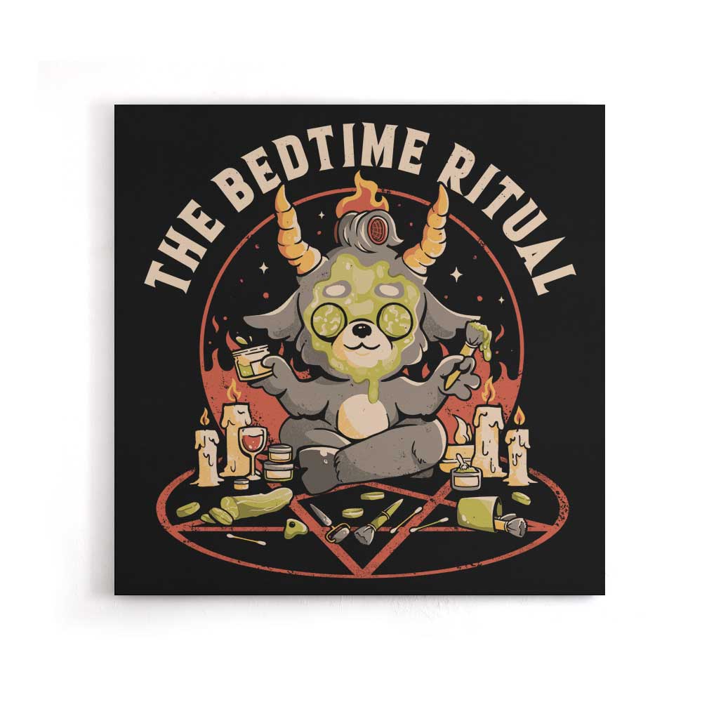 Bedtime Ritual - Canvas Print